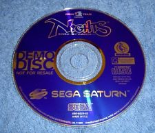 Sega Saturn Auction - Nights Into Dreams... Demo Disc PAL