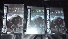 Sega Saturn Auction - Sega Saturn Riven PAL