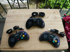 Sega Saturn Auction - Lot of 3 Sega Saturn USB Controller Pads