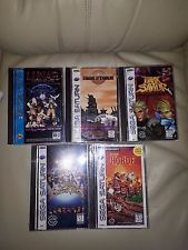 Sega Saturn Auction - Sega Saturn and Sega CD lot