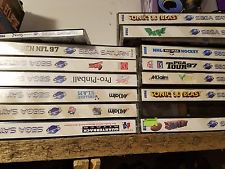 Sega Saturn Auction - Sega Saturn and games