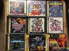 Sega Saturn Auction - Huge Lot of Import Sega Saturn Games