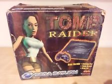 Sega Saturn Auction - Sega Saturn PAL Tomb Raider Pack