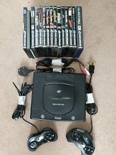 Sega Saturn Auction - sega saturn bundle with 15 games and 2 controllers