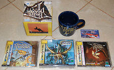 Sega Saturn Auction - Panzer Dragoon JPN Collection with PD2 Promo Mug