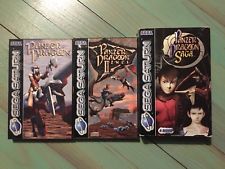 Sega Saturn Auction - Panzer Dragoon Saga trilogy PAL