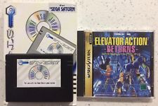 Sega Saturn Auction - Elevator Action² Returns JPN
