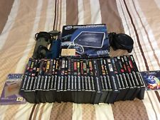 Sega Saturn Auction - PAL Sega Saturn Black Console Boxed With 34 Games