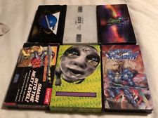 Sega Saturn Auction - Set Of 6 Video Game Promo VHS Tapes