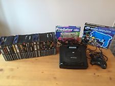 Sega Saturn Auction - PAL Sega Saturn Black Console and 28 games