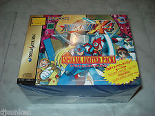 Sega Saturn Auction - Rockman X4 Special Limited Pack New Sealed