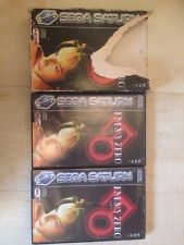 Sega Saturn Auction - PAL games with cardboard box