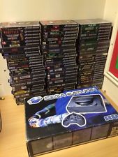 Sega Saturn Auction - PAL Sega Saturn with more than 80 games