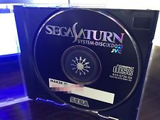 Sega Saturn Auction - Sega Saturn System Disc KD02 JVC