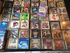 Sega Saturn Auction - Huge Sega Saturn Game Lot