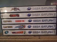 Sega Saturn Auction - US Sega Saturn Games package