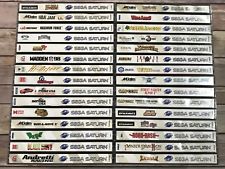 Sega Saturn Auction - 30 US Sega Saturn games