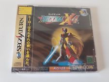 Sega Saturn Auction - Rockman X4 JPN new 