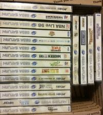 Sega Saturn Auction - Sega Saturn Game Lot 18 Games
