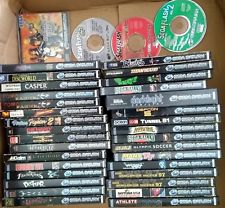 Sega Saturn Auction - Sega Saturn Games Bundle (36 items)