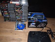 Sega Saturn Auction - sega saturn boxed console and huge games collection