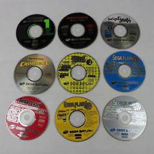 Sega Saturn Auction - Sega Saturn 9 Demo Discs Pal