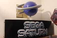 Sega Saturn Auction - SEGA Saturn Console Store Display Logo