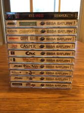 Sega Saturn Auction - Sega Saturn Sealed Games Lot