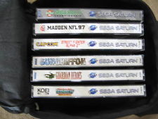 Sega Saturn Auction - 5 US games with Guardian Heroes