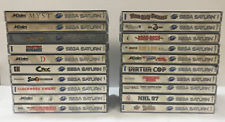 Sega Saturn Auction - US Sega Saturn 20 Game Lot