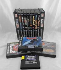 Sega Saturn Auction - Job Lot Retro Games 10 x Sega Saturn + 3 x Sega Mega CD + 1 x 16-BIT Cartridge