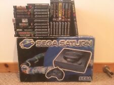 Sega Saturn Auction - PAL Sega Saturn and 21 Games