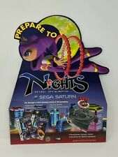 Sega Saturn Auction - Nights Into Dreams Store Standee Display Sign Promo