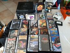 Sega Saturn Auction - Sega Saturn Console + 20 PAL Games