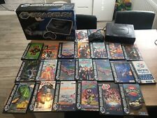 Sega Saturn Auction - sega saturn boxed console and games