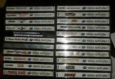Sega Saturn Auction - Sega Saturn Lot 23 games