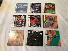 Sega Saturn Auction - US Sega Saturn Lot of 9 Demos