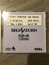 Sega Saturn Auction - Acclaim Prototype Street Fighter The Movie Sega Saturn