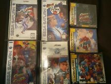 Sega Saturn Auction - Street Fighter Games For Sega Saturn