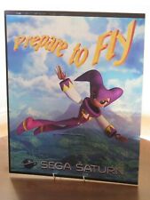 Sega Saturn Auction - Nights Into Dreams 3D Lenticular Ads Promo Sign