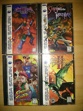 Sega Saturn Auction - 4 great US games