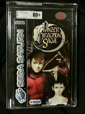 Sega Saturn Auction - Panzer Dragoon Saga Pal - NEW GRADED SEALED MINT