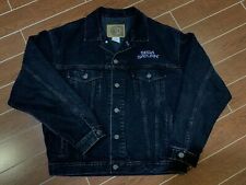 Sega Saturn Auction - Vintage Sega Saturn Jean Denim Jacket Black Medium