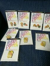 Sega Saturn Auction - Super Puzzle Fighter II X Pin Set of 8 Japan 1996