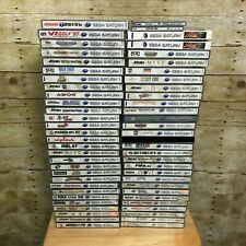 Sega Saturn Auction - Sega Saturn 59 Game Lot