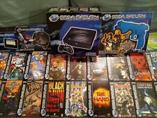 Sega Saturn Auction - PAL Sega Saturn Boxed with 29 games