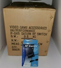 Sega Saturn Auction - NEW Wholesale Case LOT of 48 of Performance RF RFU Switches for Sega Saturn