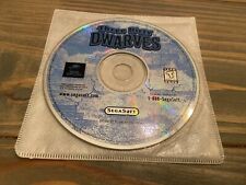 Sega Saturn Auction - Three Dirty Dwarves Rare US Demo Disc