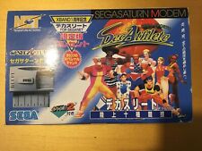 Sega Saturn Auction - Sega Saturn Modem JPN Decathlete Version Complete in Box NEW
