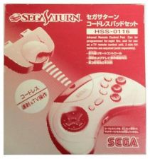 Sega Saturn Auction - Brand New Saturn Cordless Pad Set HSS-0116